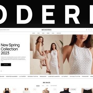 Moderno主题 - 时尚与家具店WooCommerce主题