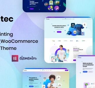 Printec主题 - 印刷打印公司商城WooCommerce WordPress主题