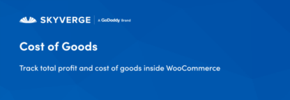 WooCommerce Cost of Goods电商商城商品成本插件 轻松跟踪利润