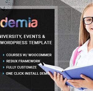 Academia WordPress Theme – 学术教育中心主题