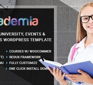 Academia WordPress Theme – 学术教育中心主题