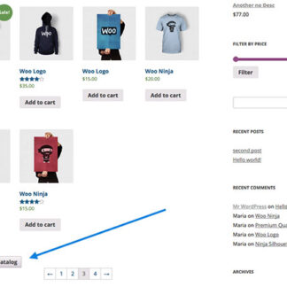 WooCommerce Store Catalog PDF Download