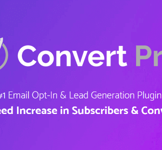 Convert Pro - #1 Email Opt-In & Lead Generation Plugin 第一号电子邮件选择加入和潜在客户生成插件