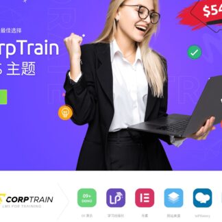 CorpTrain 主题 公司培训 企业培训 WordPress 主题