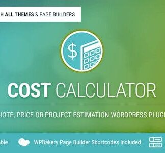 COST CALCULATOR WordPress插件