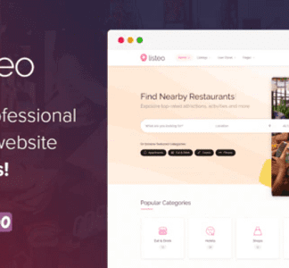 Listeo主题 WordPress目录和列表与预订主题
