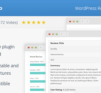 WordPress评测插件 Wp Review Pro