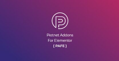 PIOTNET ADDONS FOR ELEMENTOR PRO