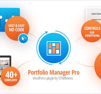 Portfolio Manager Pro WordPress 响应式作品集和画廊插件