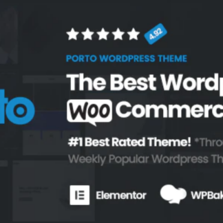 Porto Wordpress Woocommerce Theme 响应式WordPress电商网站主题