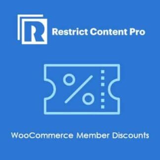 Restrict Content Pro WooCommerce Member Discounts and Add-ons商城会员折扣和附加组件