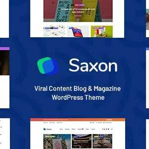 Saxon主题是一个干净、优雅、响应迅速的WordPress主题，它已准备好并等待增强您的个人博客或动态杂志网站。使用实时 WordPress 定制器预览和 27 个可重复使用的主页块通过拖放轻松构建任何博客网站，管理您的帖子布局和样式以创建独特的外观和感觉，使用 11 种可用的博客列表布局以不同方式展示您的帖子。