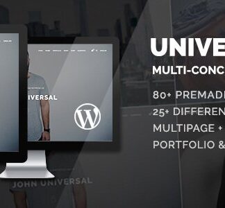 Universal - Smart Multi-Purpose WordPress Theme 聪明的多用途WordPress主题