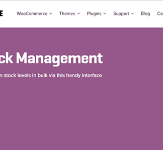 Woocommerce Bulk Stock Management