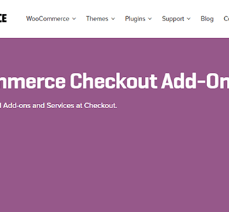 WooCommerce Checkout Add-Ons WooCommerce电商结账附加产品和服务