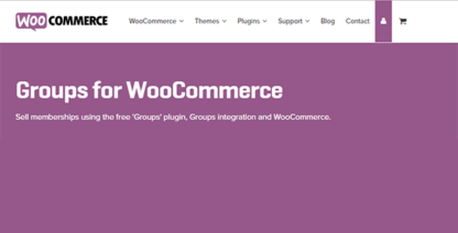 Groups For Woocommerce