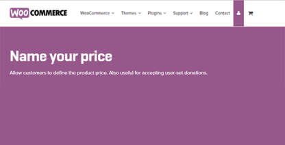 WooCommerce Name Your Price 电商产品客户定价