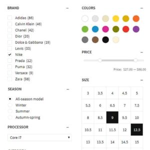 如何创建WordPress网站产品目录 3 WooCommerce Product Filters 电商网站产品过滤器