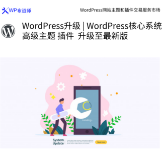 WordPress升级服务 | WordPress核心系统 高级主题 插件 升级至最新版