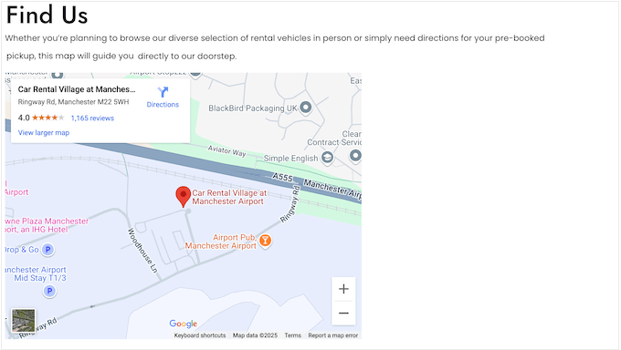 在您的汽车租赁网站上添加 Google 地图 在您的汽车租赁网站上添加 Google 地图